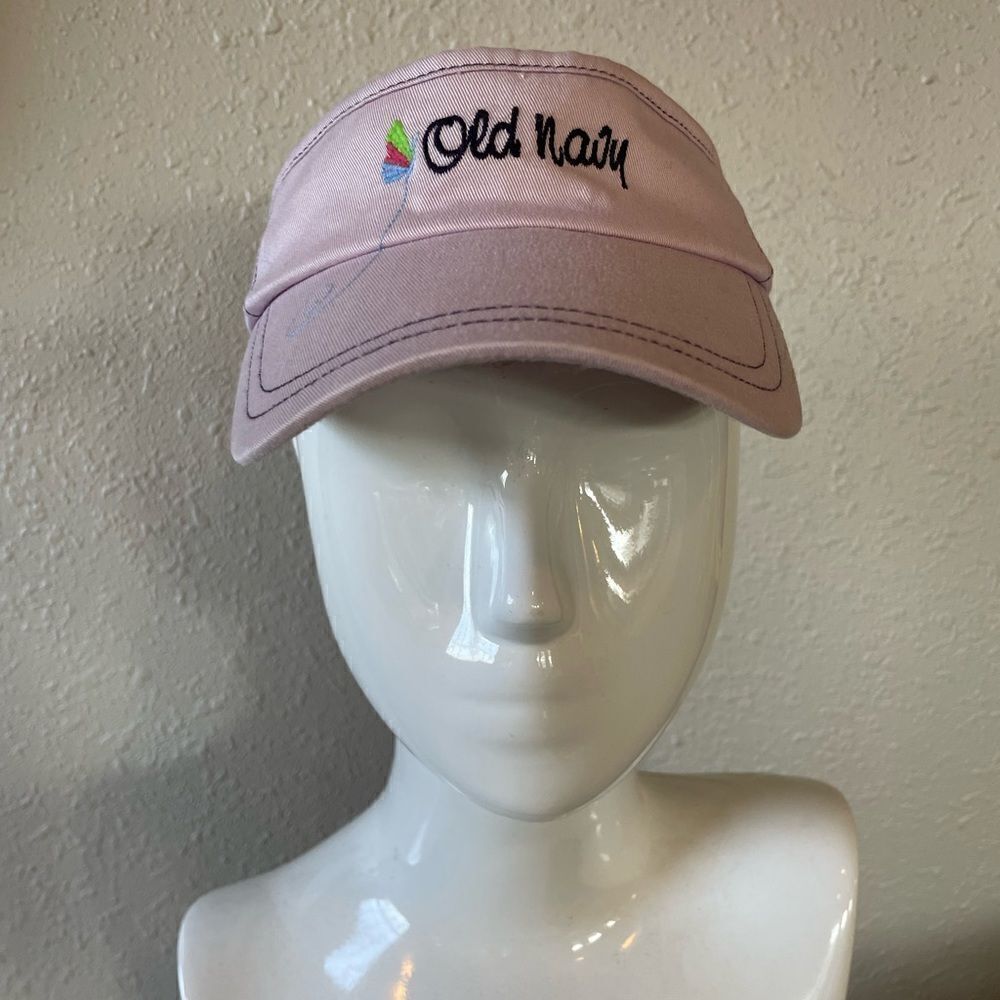 Old Navy Pink Visor Size M/L EUC